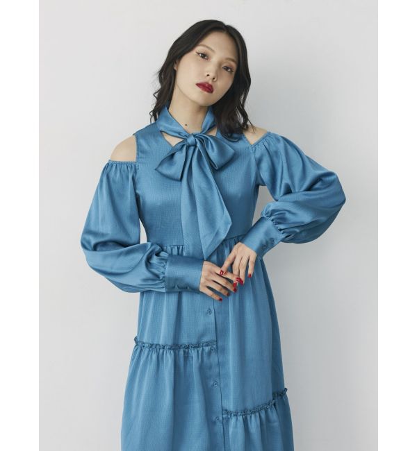 jouetie「カットアウトショルダーワンピース」|ワンピース|