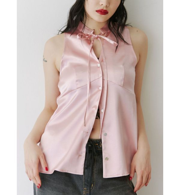 jouetie「フロントリボンアメスリブラウス」|シャツ・ブラウス|