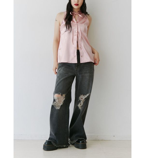 jouetie「フロントリボンアメスリブラウス」|シャツ・ブラウス|