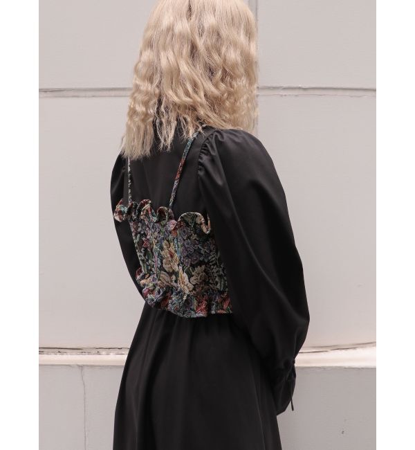 jouetie「ゴブランビスチェシャツワンピース」|ワンピース|