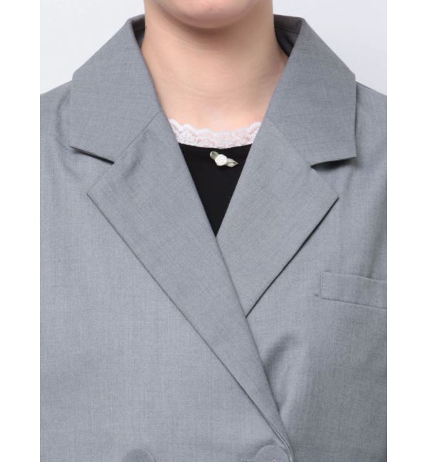 jouetie「ヘムレースショートジャケット【セットアップ対応】」|テーラードジャケット|