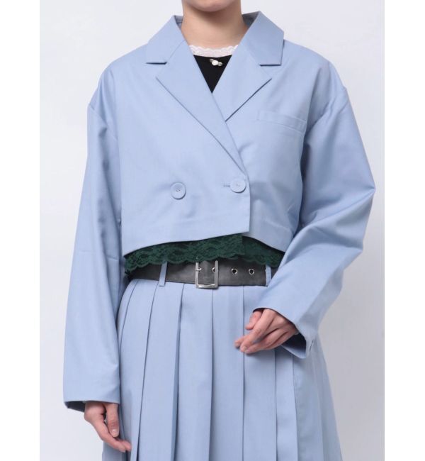 jouetie「ヘムレースショートジャケット【セットアップ対応】」|テーラードジャケット|