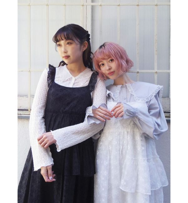 merry jenny「lacefrillキャミワンピース」|ワンピース|