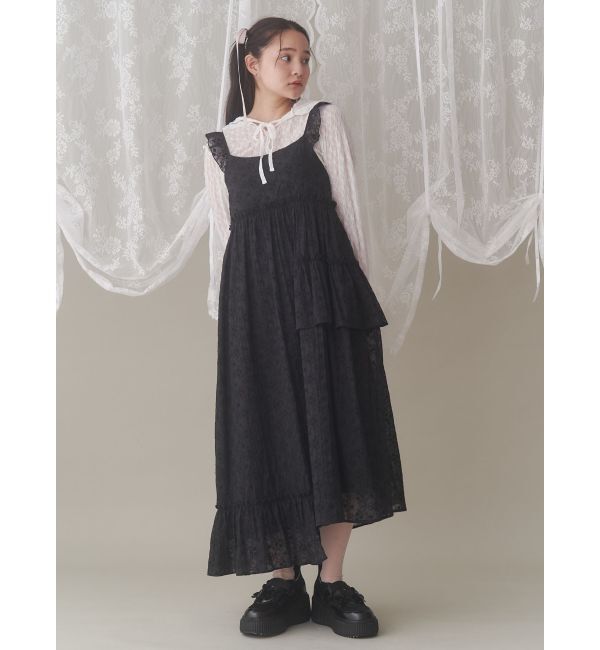 merry jenny「lacefrillキャミワンピース」|ワンピース|