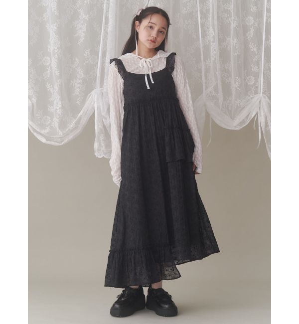 merry jenny「lacefrillキャミワンピース」|ワンピース|