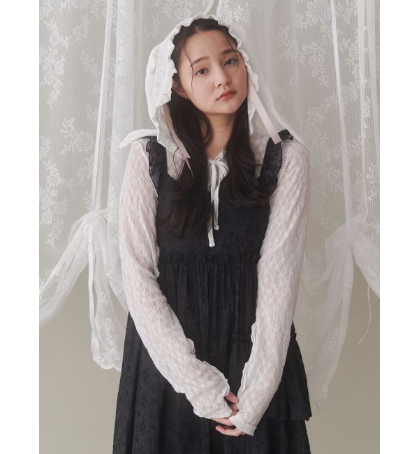 merry jenny「lacefrillキャミワンピース」|ワンピース|