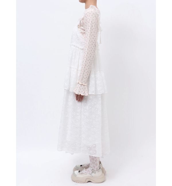 merry jenny「lacefrillキャミワンピース」|ワンピース|