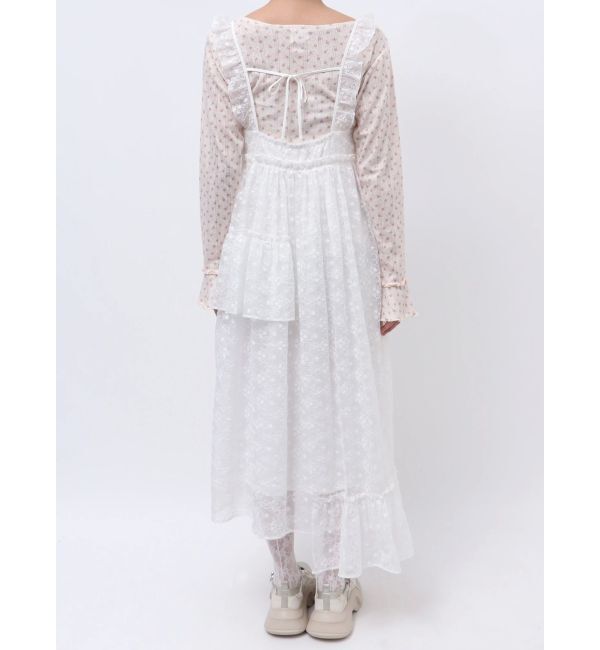 merry jenny「lacefrillキャミワンピース」|ワンピース|