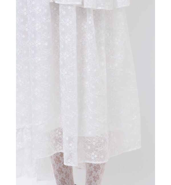 merry jenny「lacefrillキャミワンピース」|ワンピース|