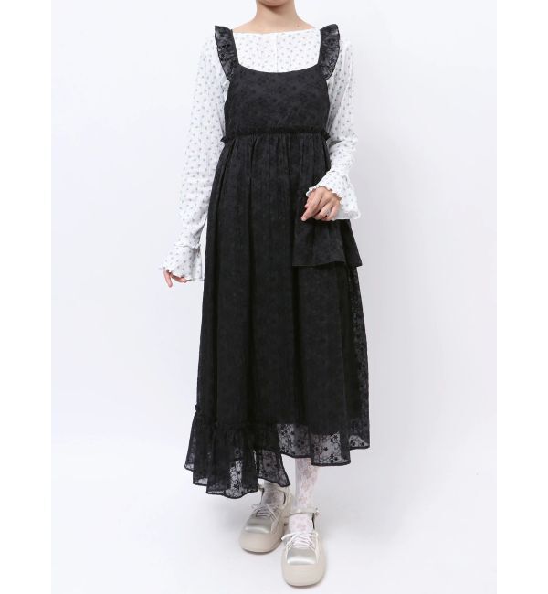 merry jenny「lacefrillキャミワンピース」|ワンピース|