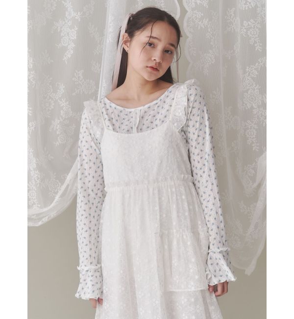 merry jenny「lacefrillキャミワンピース」|ワンピース|