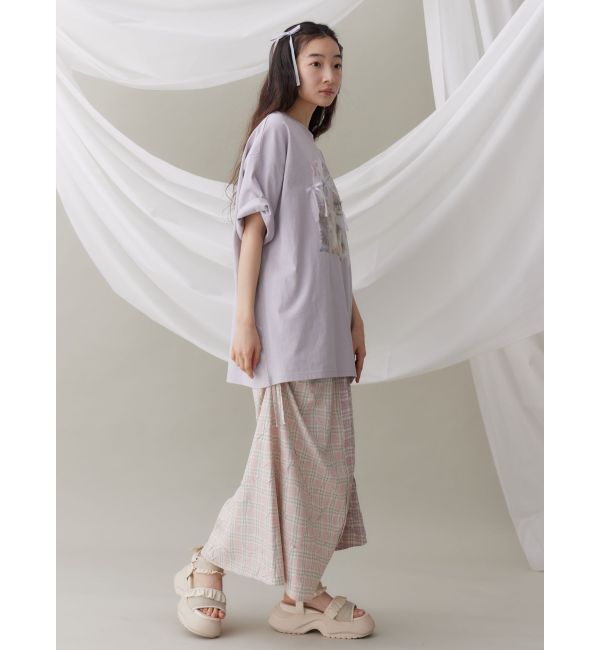 merry jenny「cat ribbon big tee」|Tシャツ・カットソー|