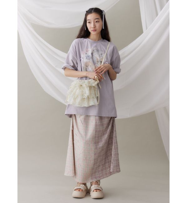 merry jenny「cat ribbon big tee」|Tシャツ・カットソー|