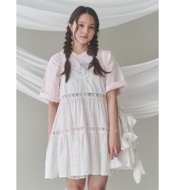 merry jenny「cat ribbon big tee」|Tシャツ・カットソー|