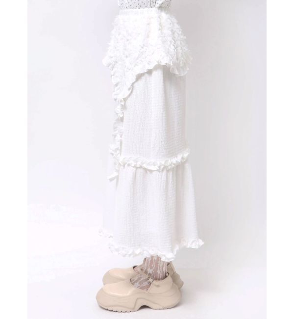 merry jenny「ガーターフリルスカート」|スカート|