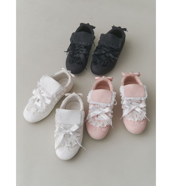 merry jenny「frillロングタンスニーカー」|スニーカー|