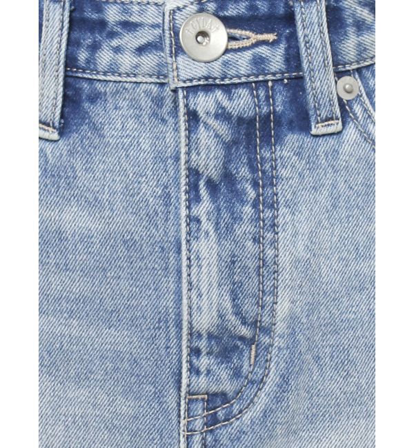 GYDA「HEM ダメージデザイン デニム ロングスカート」|スカート|