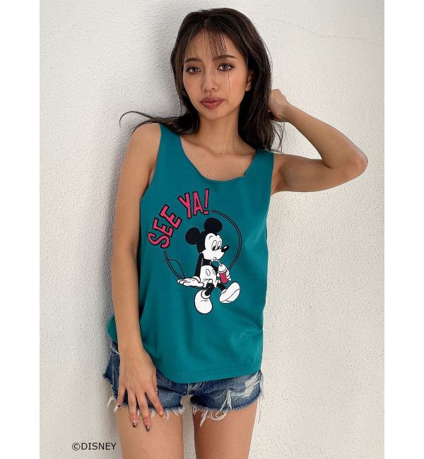 GYDA「ハイウエストダメージデニムショートパンツ」|デニム|