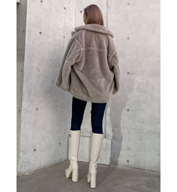 GYDA「コクーンエコファーブルゾン」|ブルゾン・スタジャン|