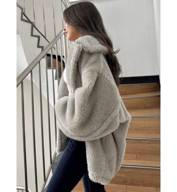 GYDA「コクーンエコファーブルゾン」|ブルゾン・スタジャン|