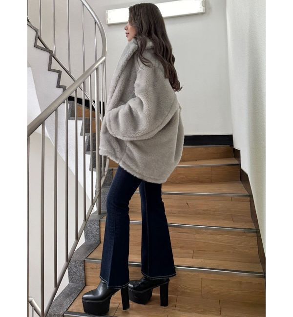 GYDA「コクーンエコファーブルゾン」|ブルゾン・スタジャン|