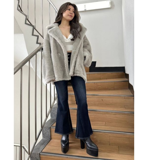 GYDA「コクーンエコファーブルゾン」|ブルゾン・スタジャン|