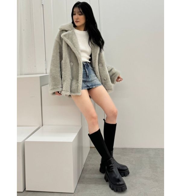 GYDA「コクーンエコファーブルゾン」|ブルゾン・スタジャン|