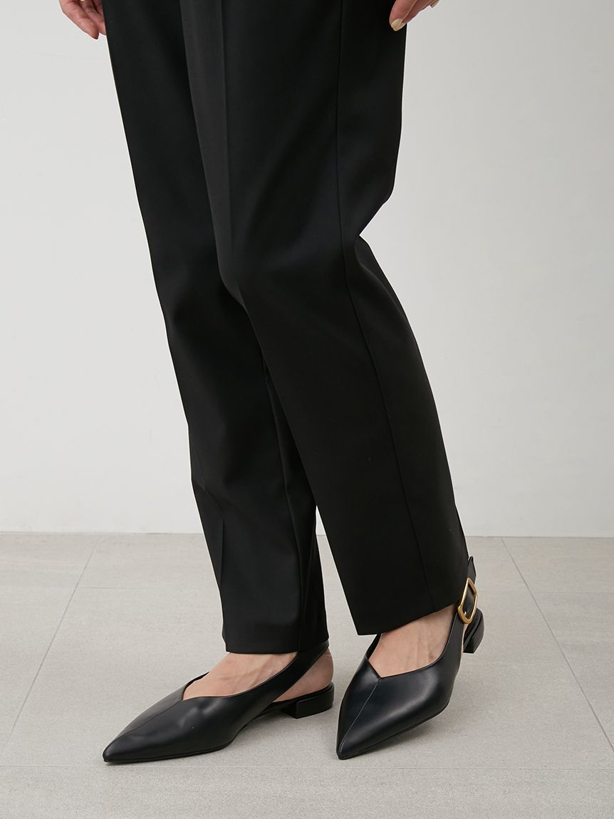 Mila Owen「【セットアイテム】フレアベストタートルニットパンツSET UP」|チノ|