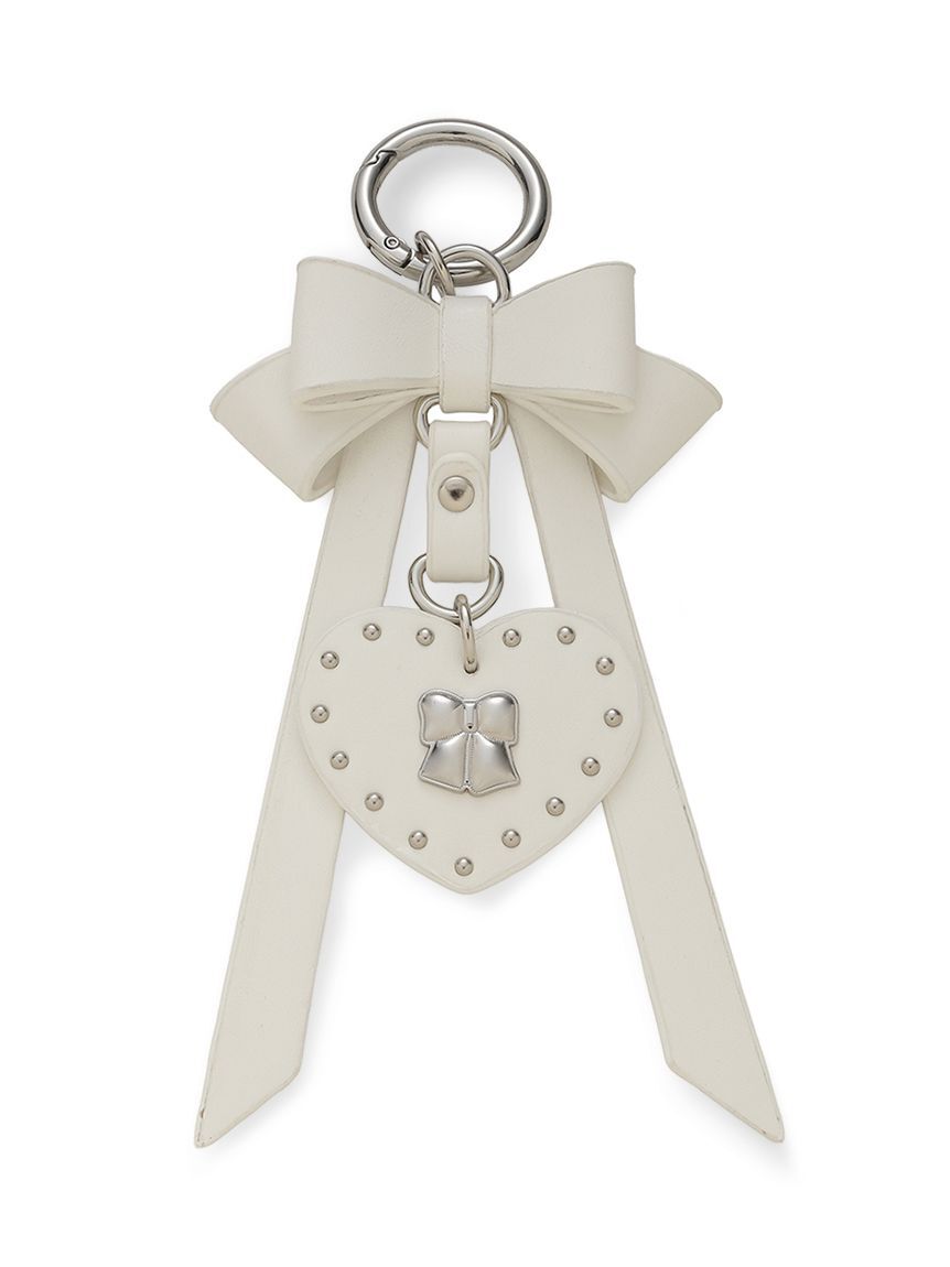 FURFUR「【限定カラー】リボンカシメバッグチャーム」|キーケース|