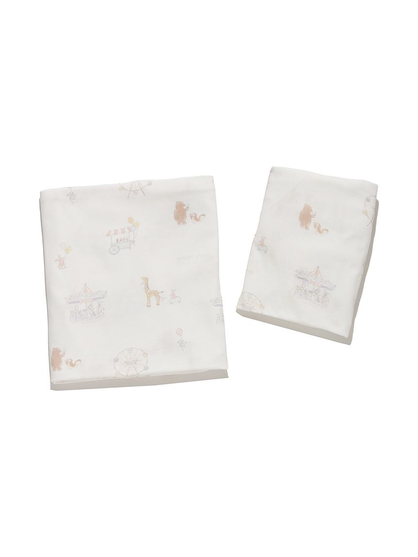 gelato pique Sleep「【Sleep】【BABY】 アニマル遊園地柄 布団4点セット」|その他|