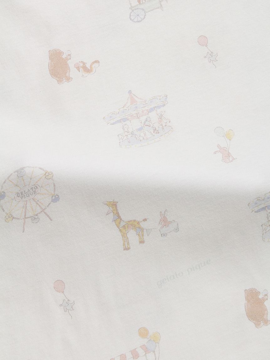 gelato pique Sleep「【Sleep】【BABY】 アニマル遊園地柄 布団4点セット」|その他|