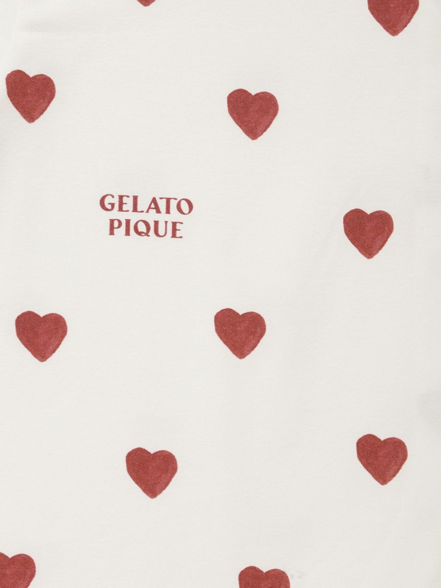 GELATO PIQUE KIDS & BABY「【BABY】ハート柄ロンパース」|ロンパース|