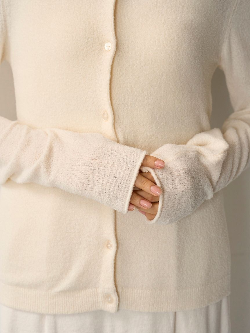 gelato pique「シアー カーディガン」|ルームウェア|