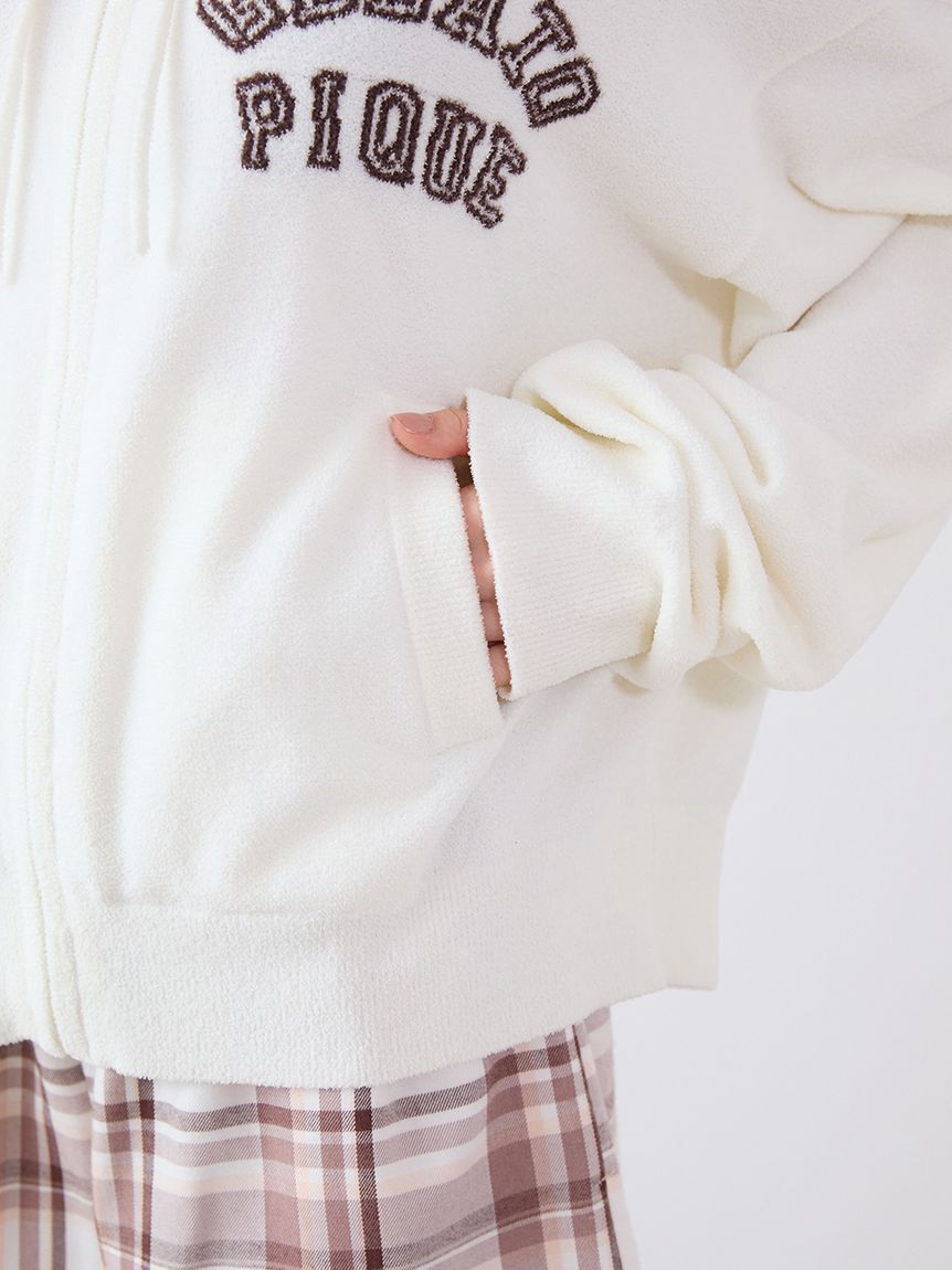 gelato pique「トラッドアイスクリームジャガードパーカー」|ルームウェア|