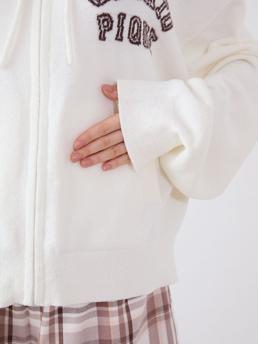 gelato pique「トラッドアイスクリームジャガードパーカー」|ルームウェア|