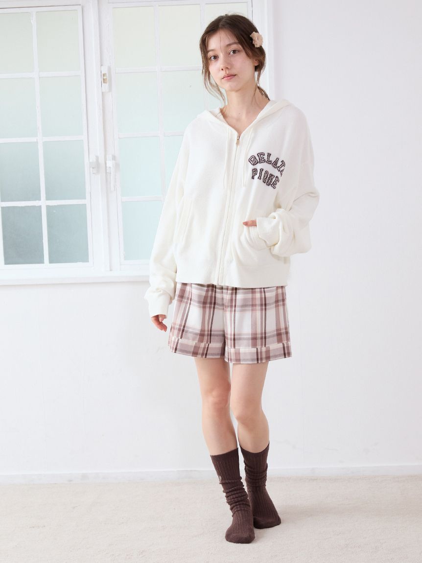 gelato pique「トラッドアイスクリームジャガードパーカー」|ルームウェア|