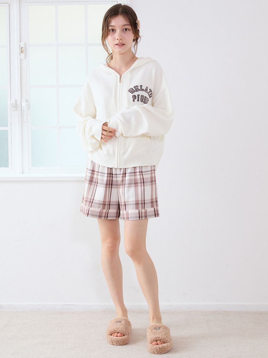 gelato pique「トラッドアイスクリームジャガードパーカー」|ルームウェア|