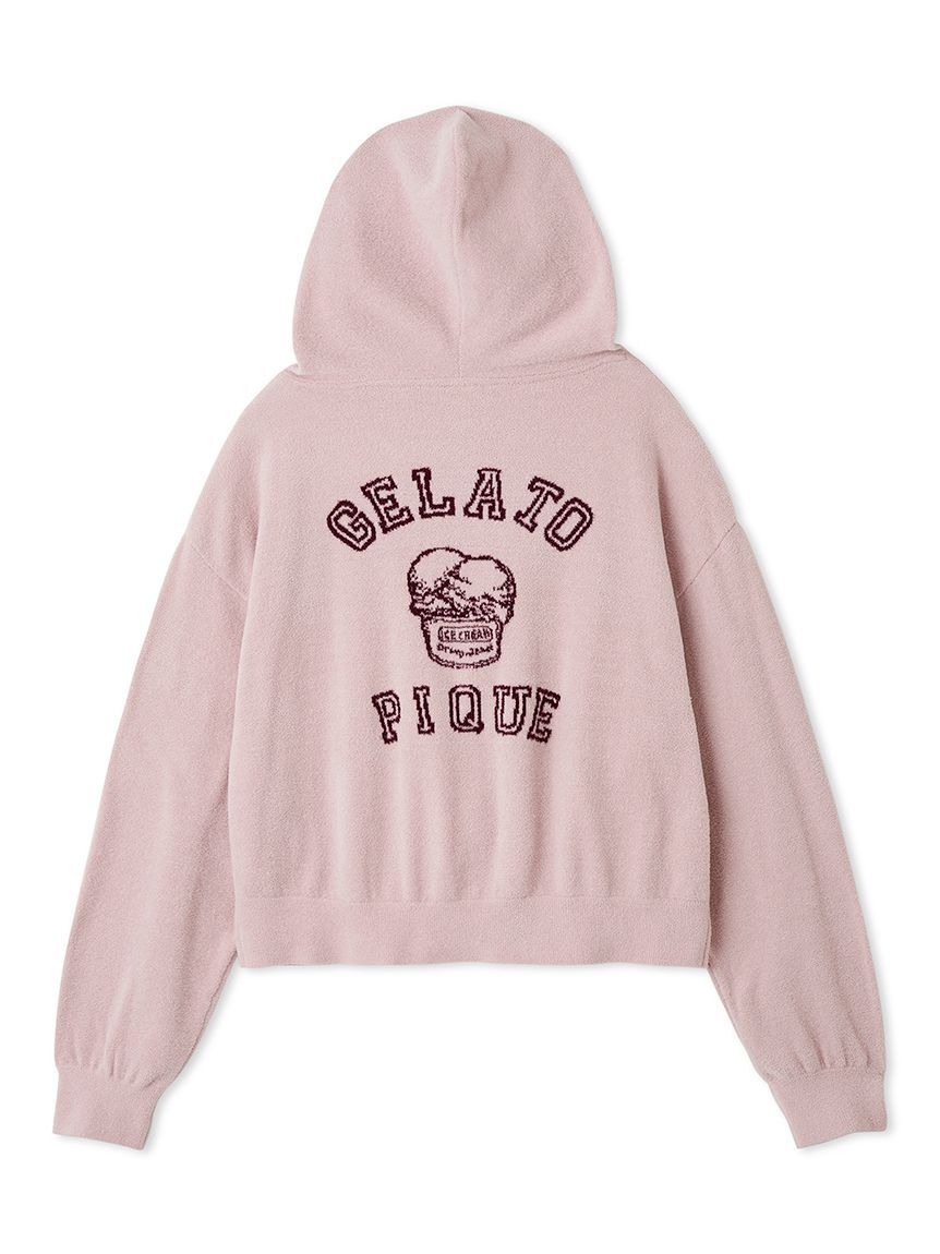 gelato pique「トラッドアイスクリームジャガードパーカー」|ルームウェア|