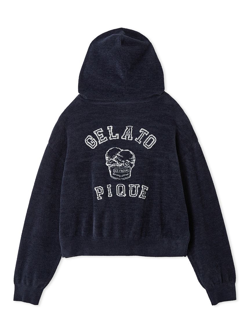 gelato pique「トラッドアイスクリームジャガードパーカー」|ルームウェア|