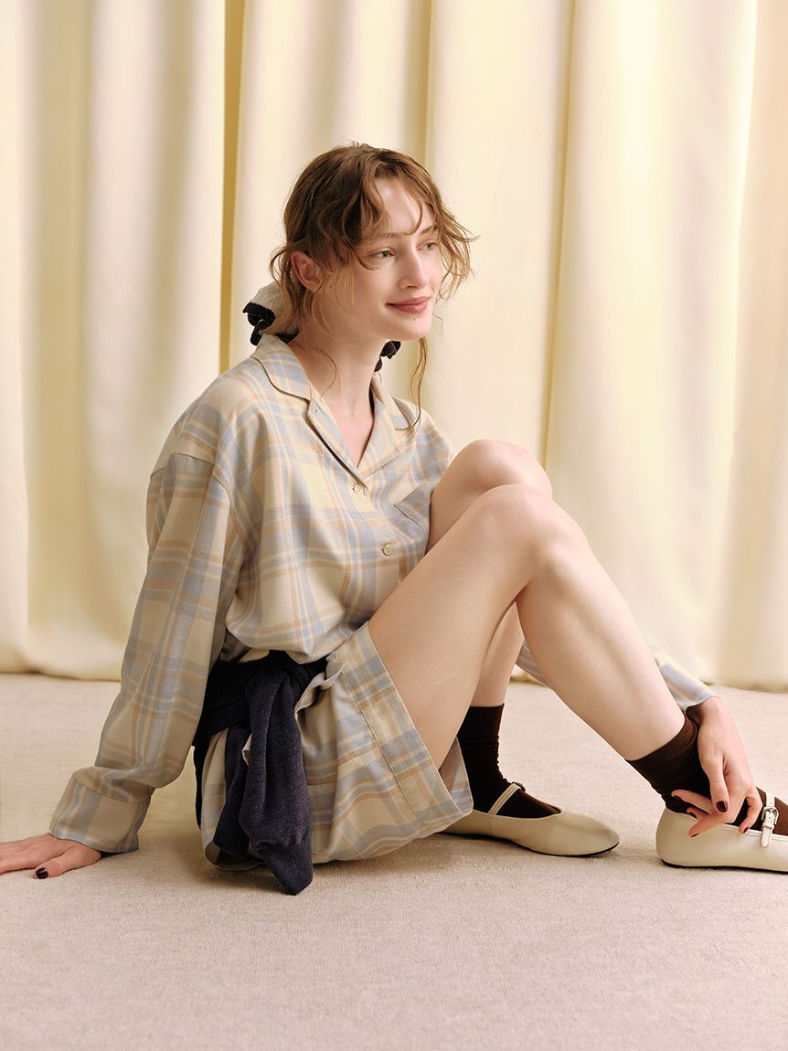 gelato pique「トラッドアイスクリームジャガードパーカー」|ルームウェア|