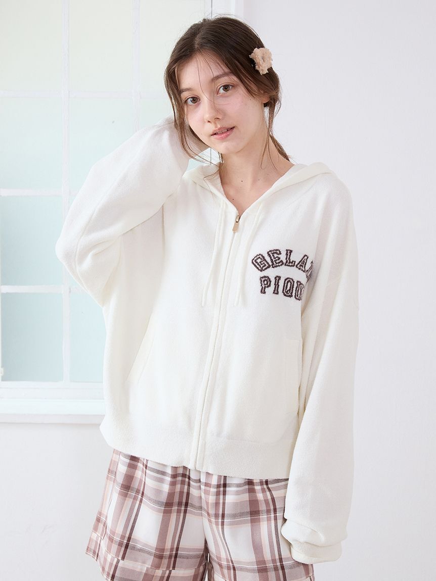 gelato pique「トラッドアイスクリームジャガードパーカー」|ルームウェア|