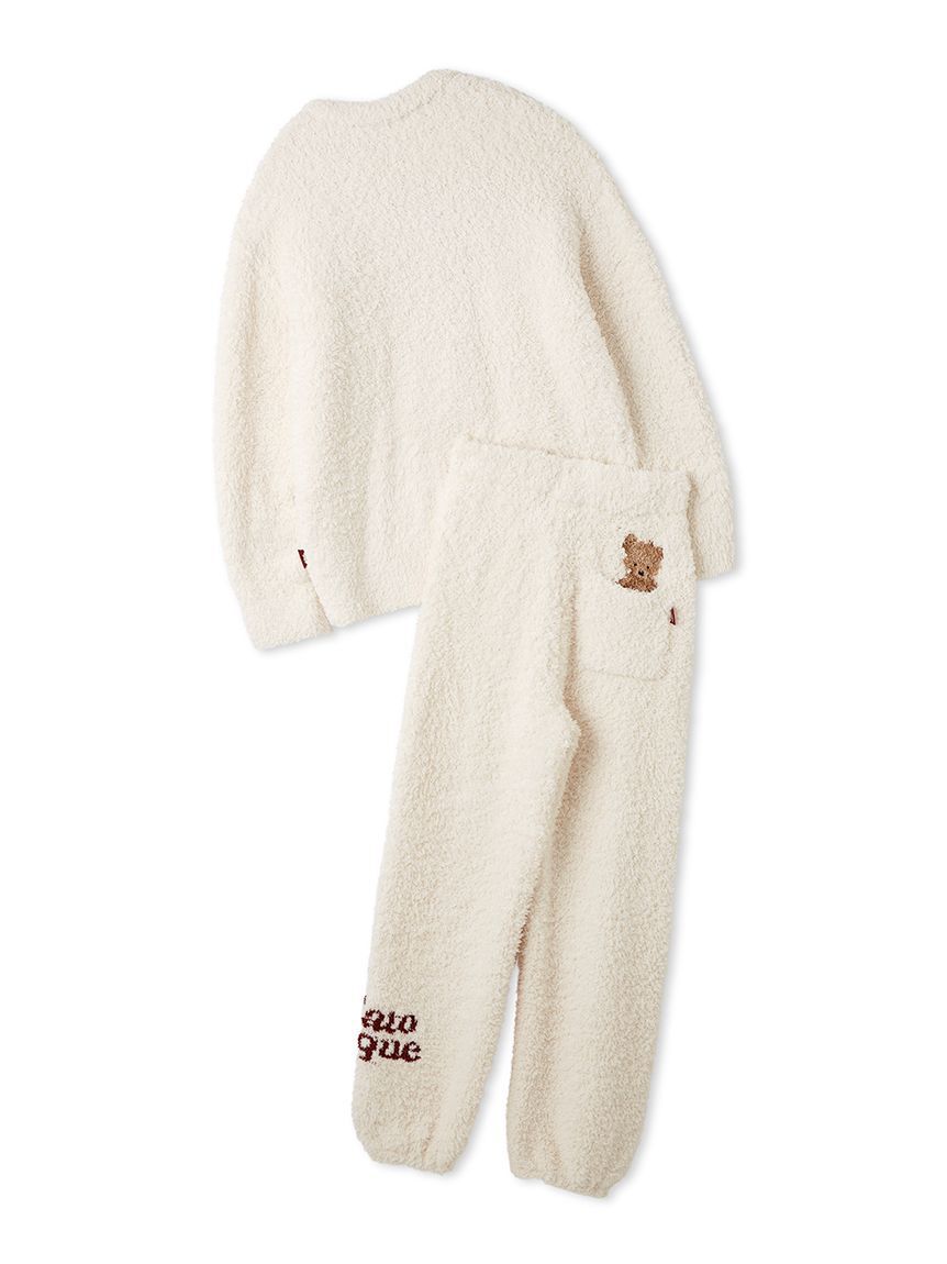 gelato pique「【ONLINE限定】【HOLIDAY】ジェラートスノーベアジャガードプルオーバー＆ロングパンツ」|ルームウェア|