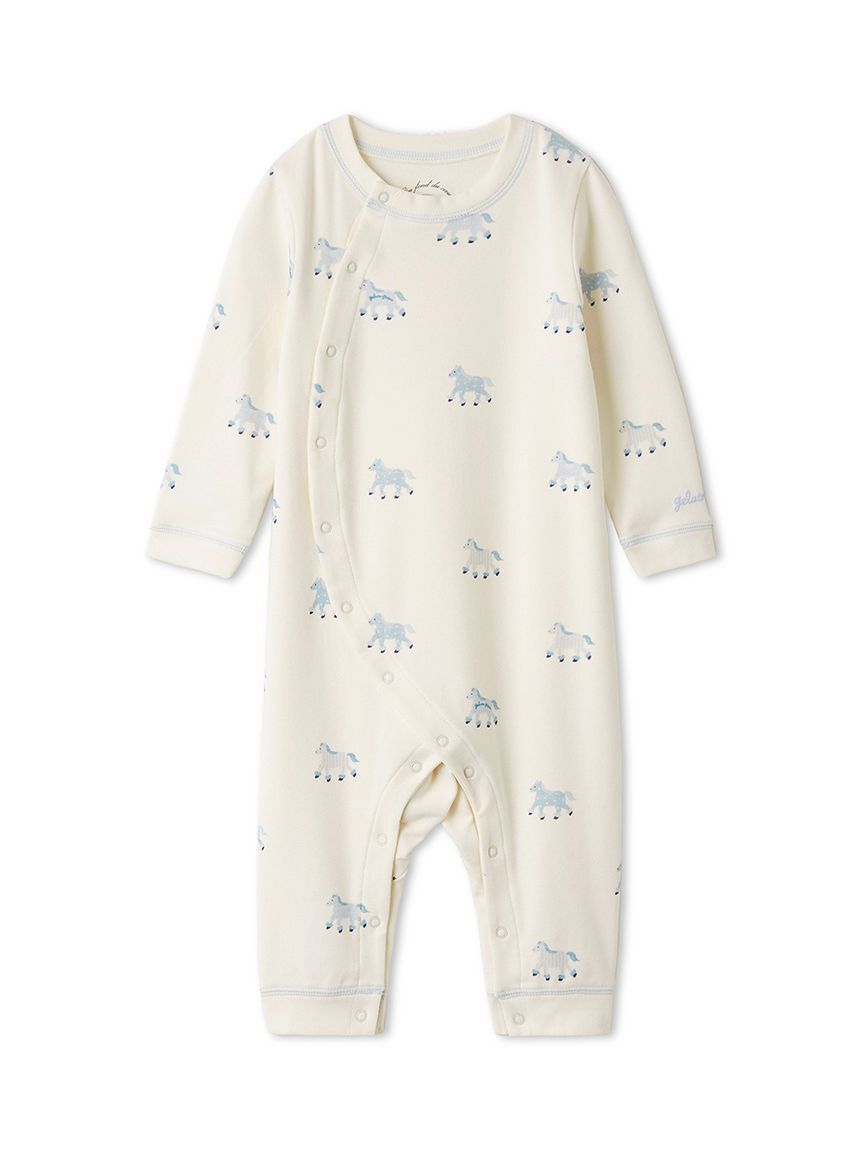 GELATO PIQUE KIDS & BABY「【BABY】ポニー柄ロンパース」|ロンパース|