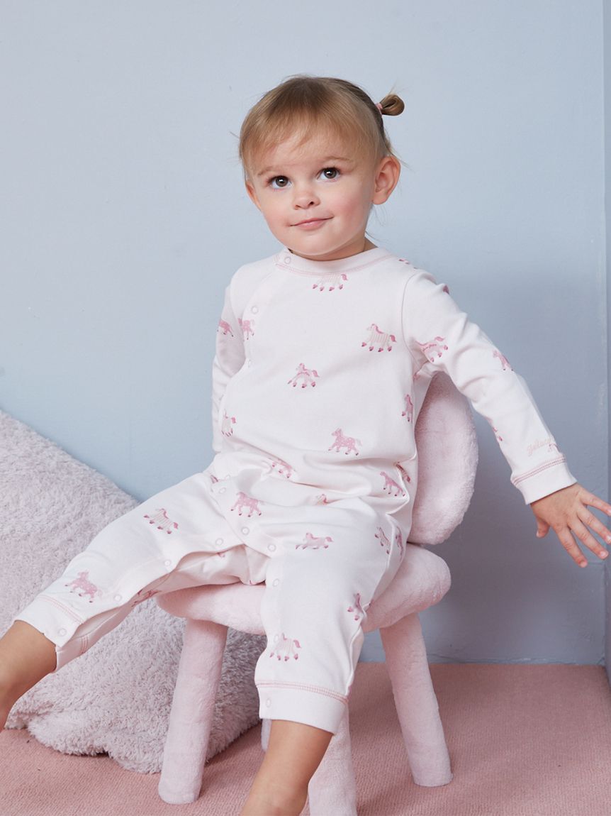 GELATO PIQUE KIDS & BABY「【BABY】ポニー柄ロンパース」|ロンパース|