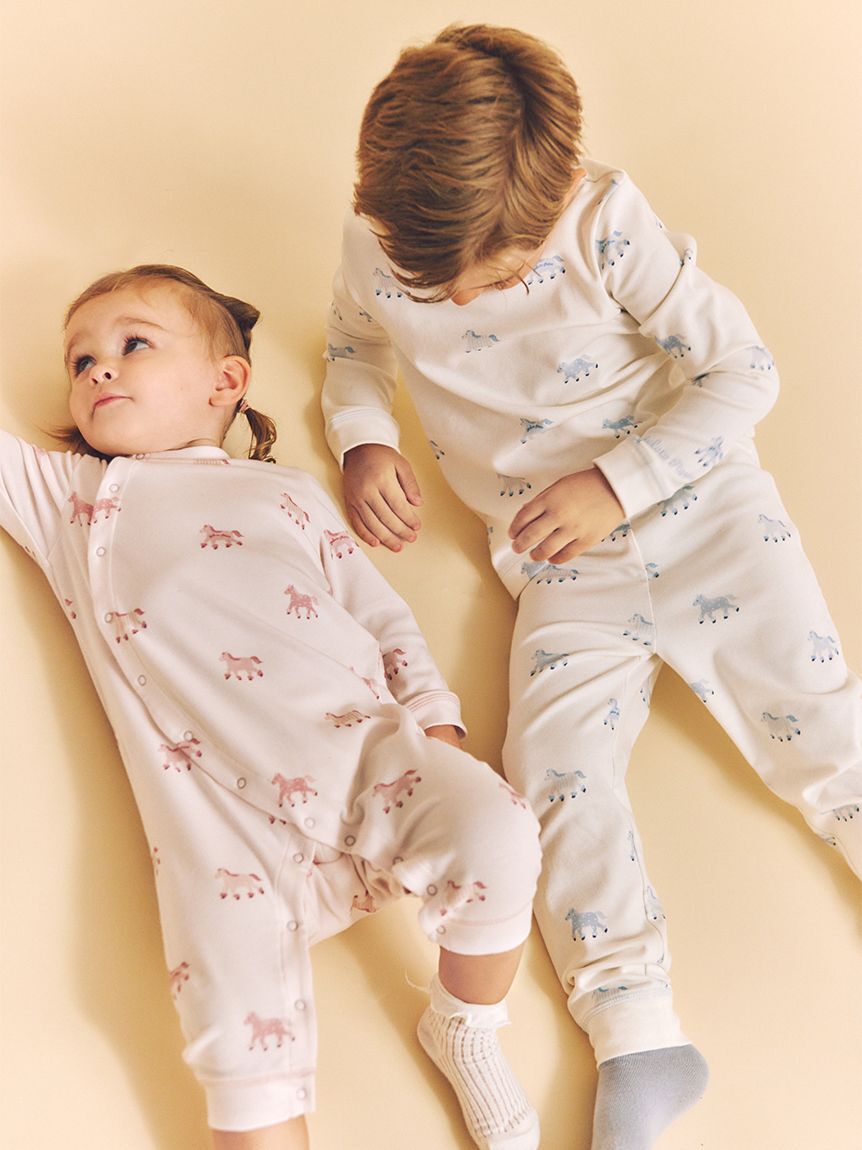 GELATO PIQUE KIDS & BABY「【BABY】ポニー柄ロンパース」|ロンパース|
