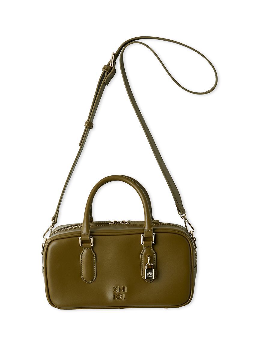 SNIDEL「ミニボストン」|ボストンバッグ|GRN