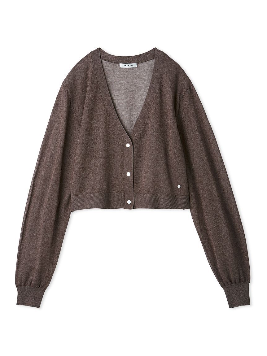 FRAY I.D「シアーニットカーディガン」|カーディガン|BRW