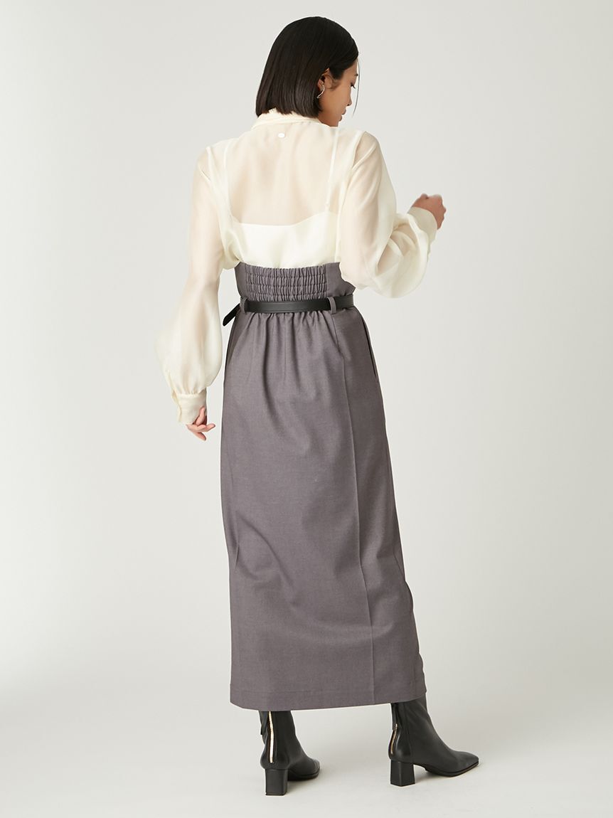 FRAY I.D「センタープレスタイトスカート」|スカート|