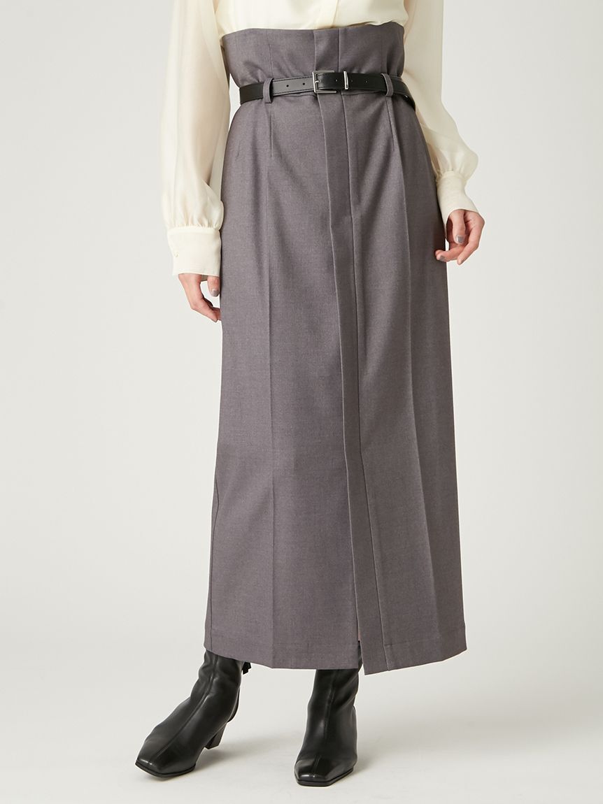 FRAY I.D「センタープレスタイトスカート」|スカート|