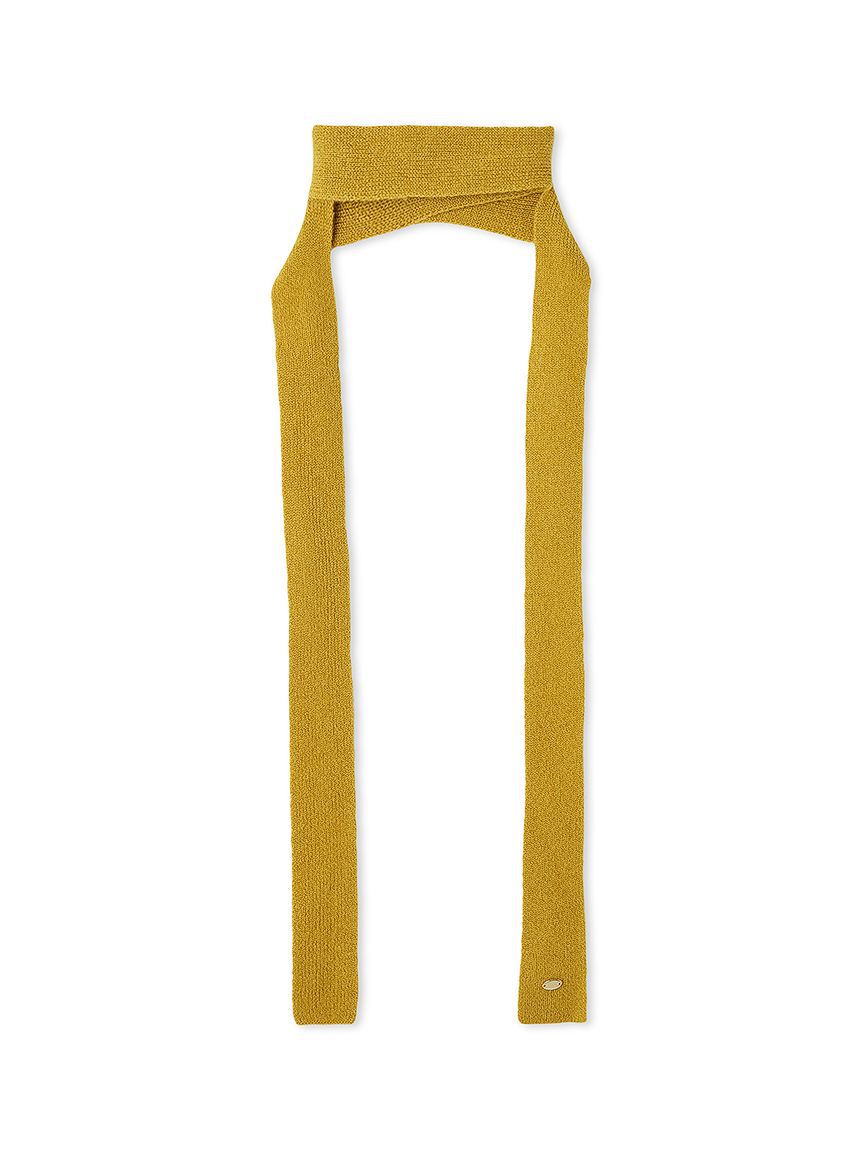 FRAY I.D「スキニーニットマフラー」|マフラー|YEL